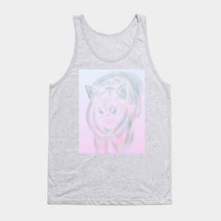 wolf painting Tank Top